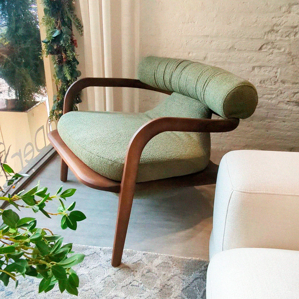 Butaca sala principal verde